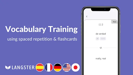 Langster: Language Learning Screenshots