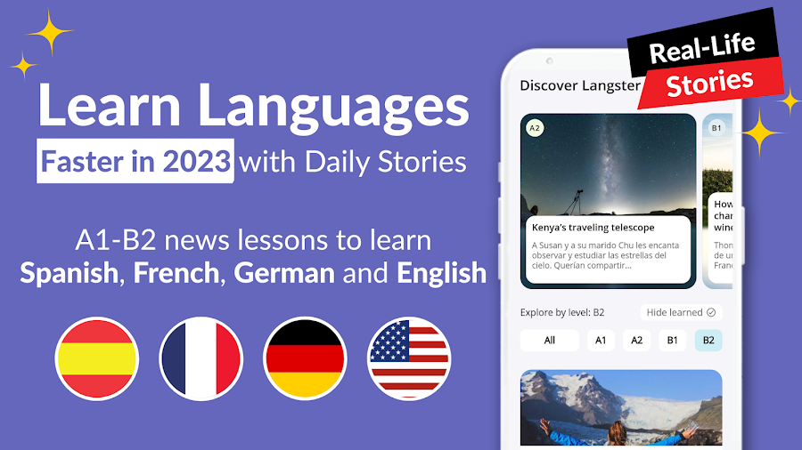 Langster - Learn Languages