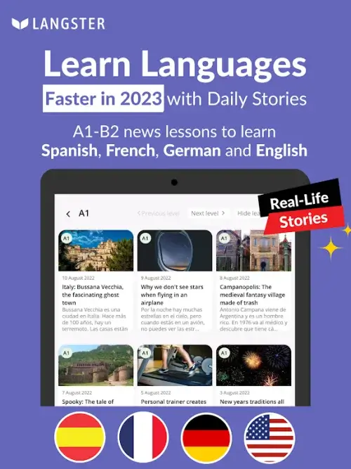 Langster - Learn Languages-screenshot-1