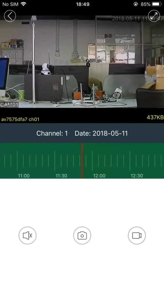 Screenshot di AnyCam
