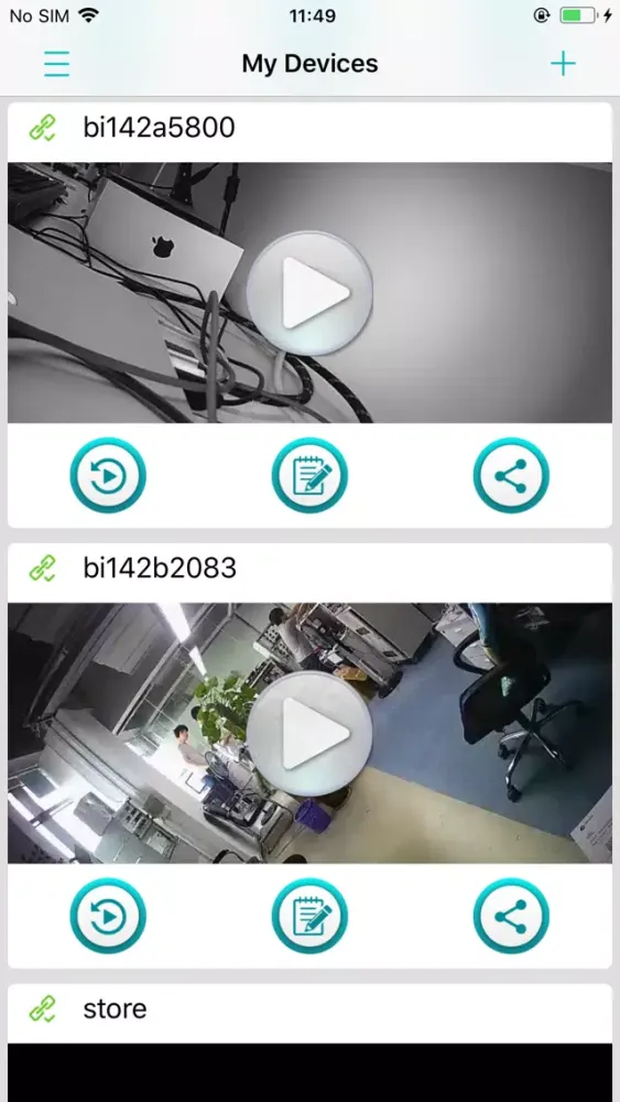 Ảnh chụp màn hình của CamViews