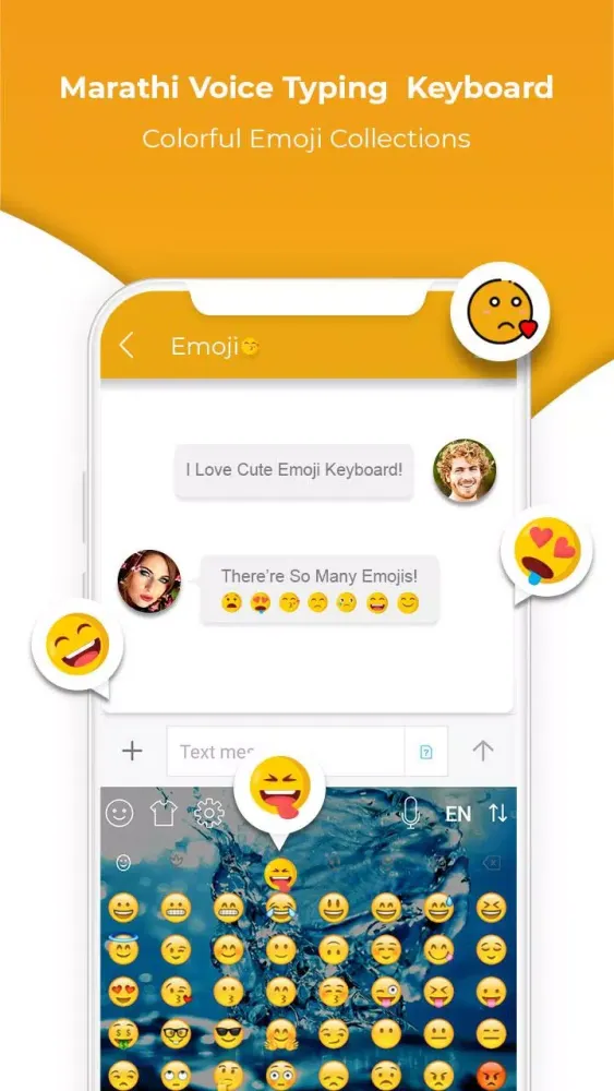 Marathi Voice Typing keyboard - Marathi Keyboard スクリーンショット