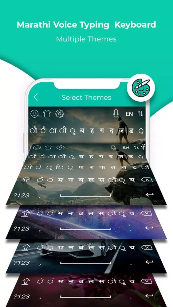 Marathi Voice Typing keyboard - Marathi Keyboard スクリーンショット