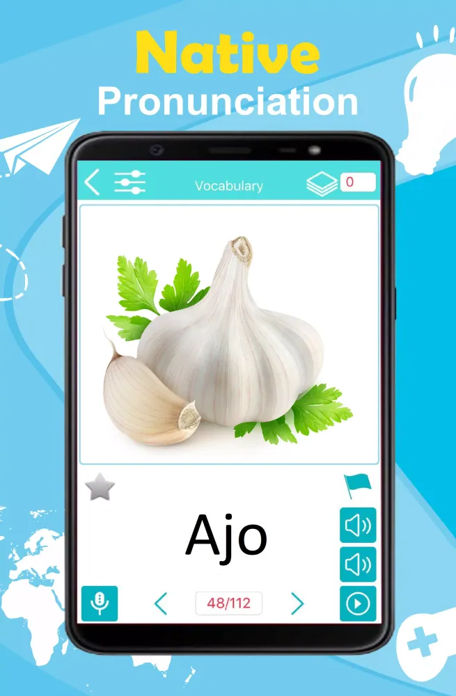 Ảnh chụp màn hình của Spanish 5000 Words with Pictures