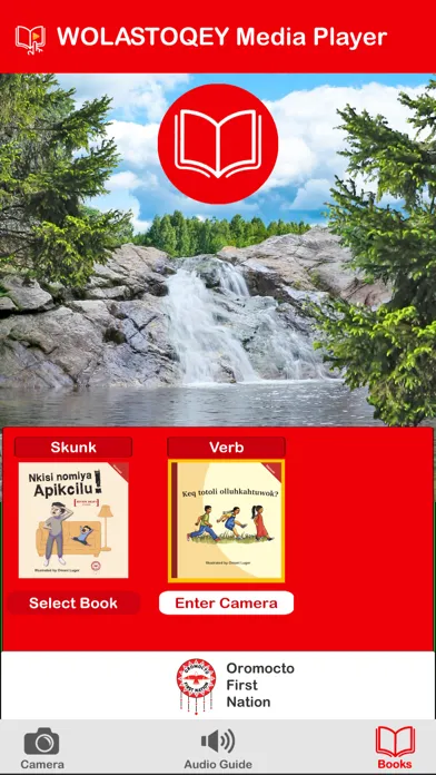 Wolastoqey Media Player Screenshots