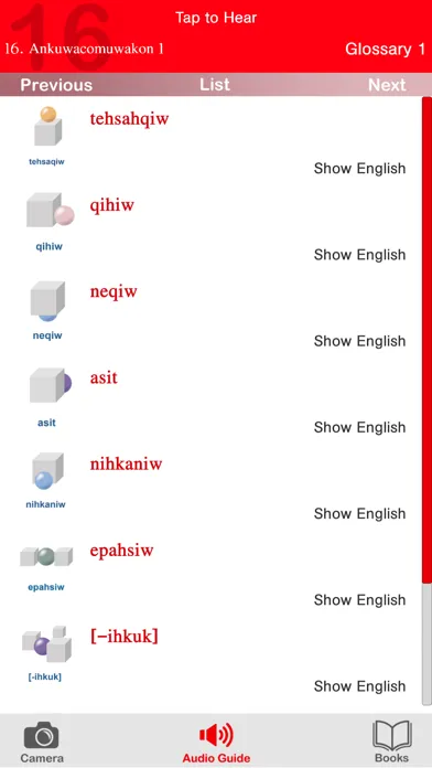 Wolastoqey Media Player Screenshots