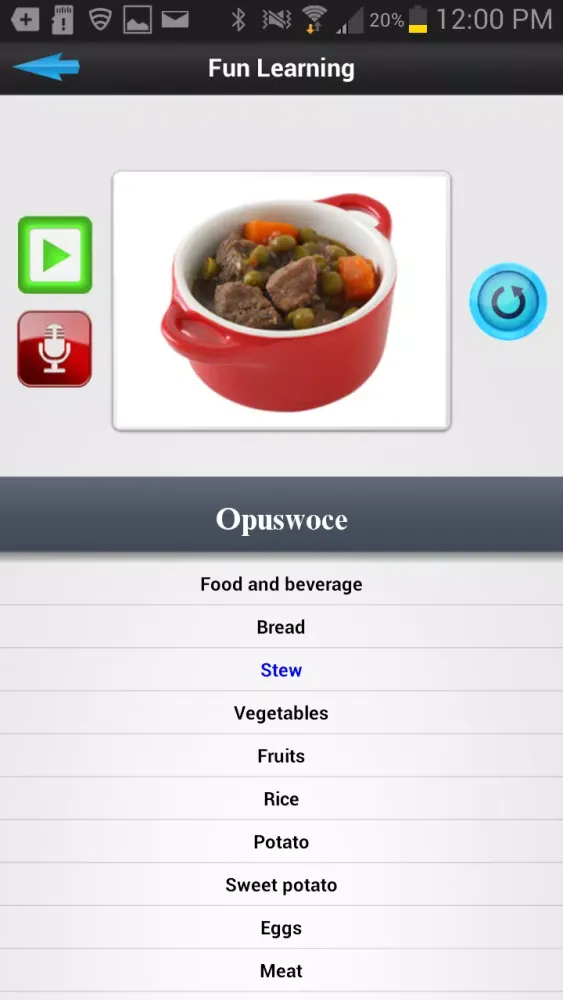 Mvskoke Language Screenshots