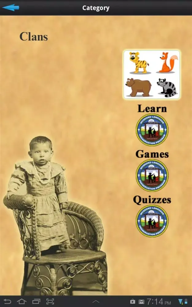 Mvskoke Language Screenshots
