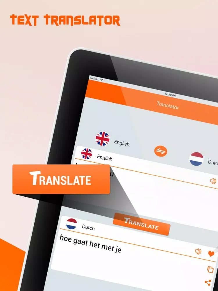 Capturas de pantalla de All Languages Translator - ALT iPad 