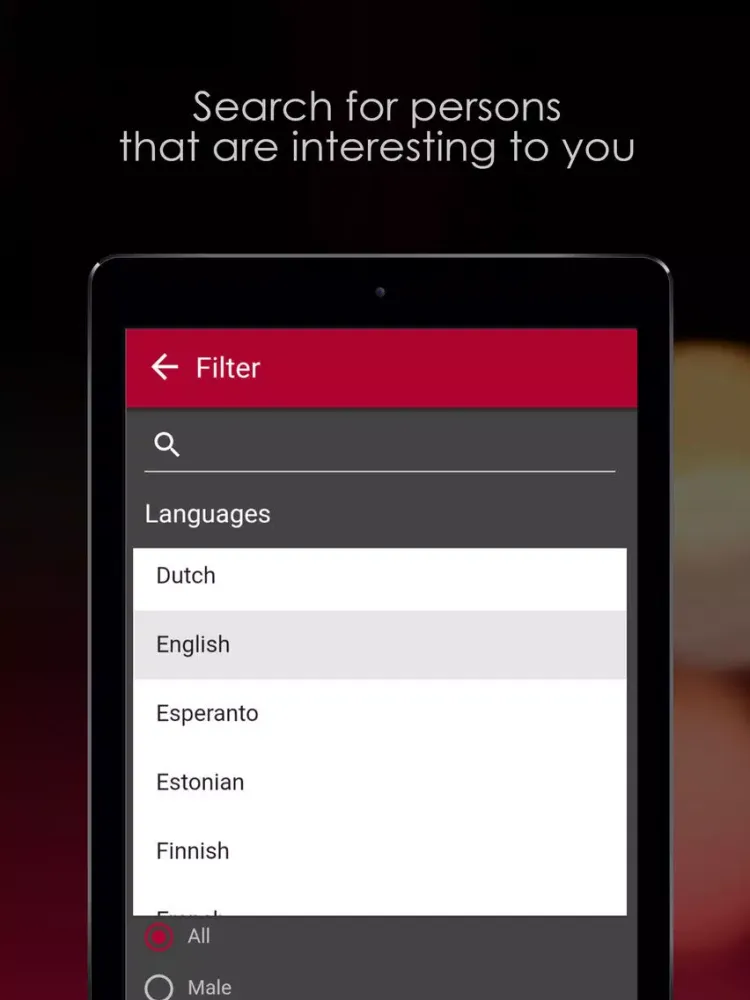 Captures d'écran de Languing – The Language Exchange Social Network iPad 
