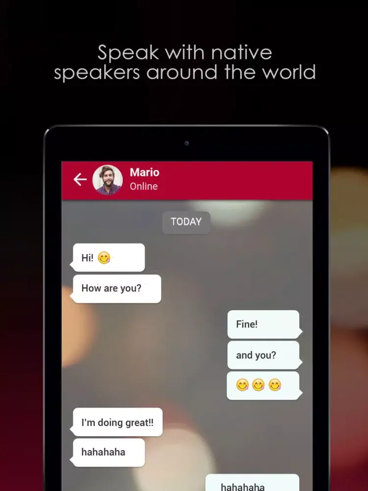 Captures d'écran de Languing – The Language Exchange Social Network iPad 