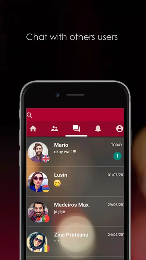 Captures d'écran de Languing – The Language Exchange Social Network