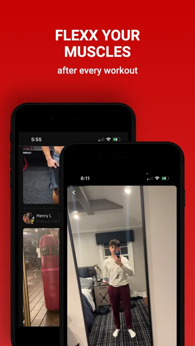 Screenshot di Flexx - social fitness