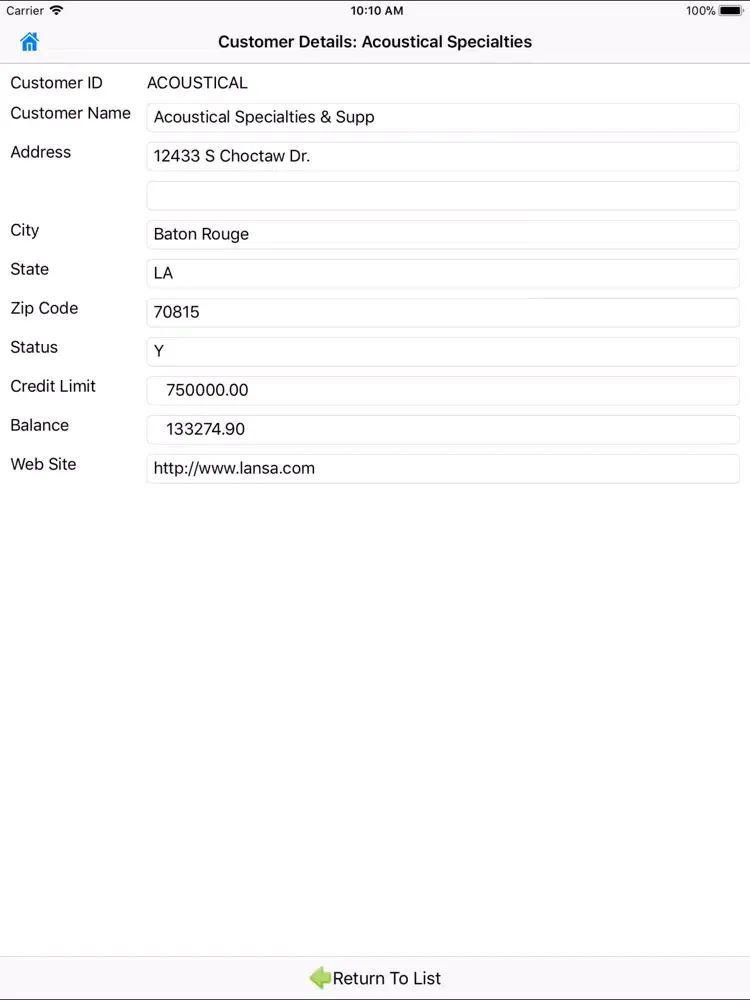 Mobile CE iPad  Screenshots