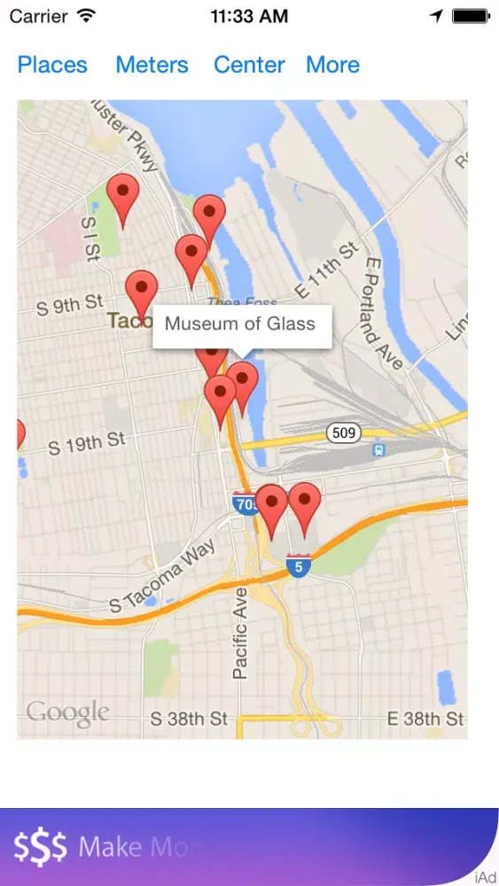 Screenshot di CultureFinder