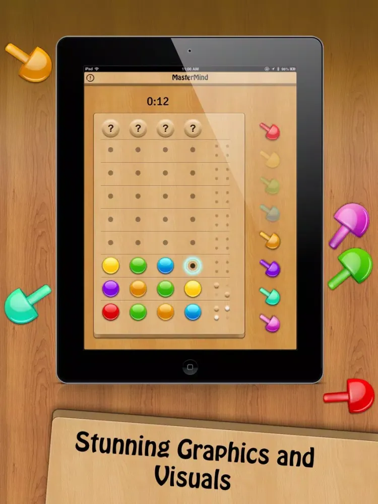 Elite Mastermind - Code Breaking Board Game iPad  स्क्रीनशॉट