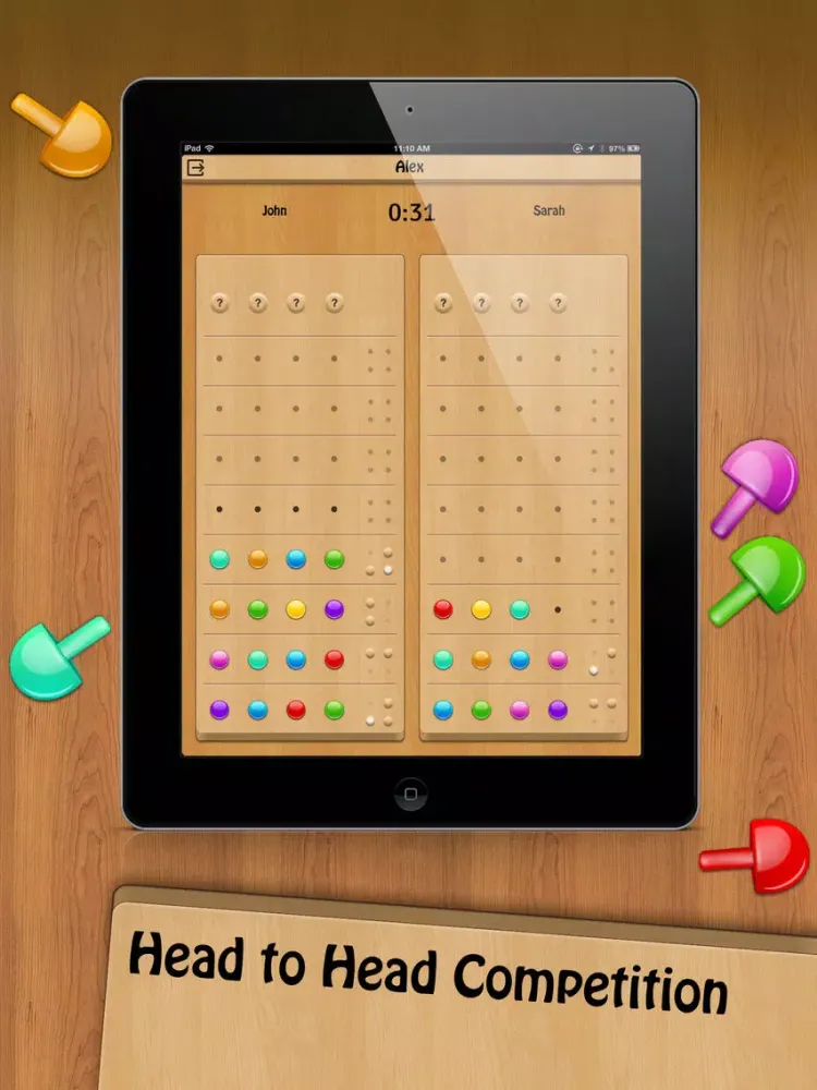 Elite Mastermind - Code Breaking Board Game iPad  स्क्रीनशॉट