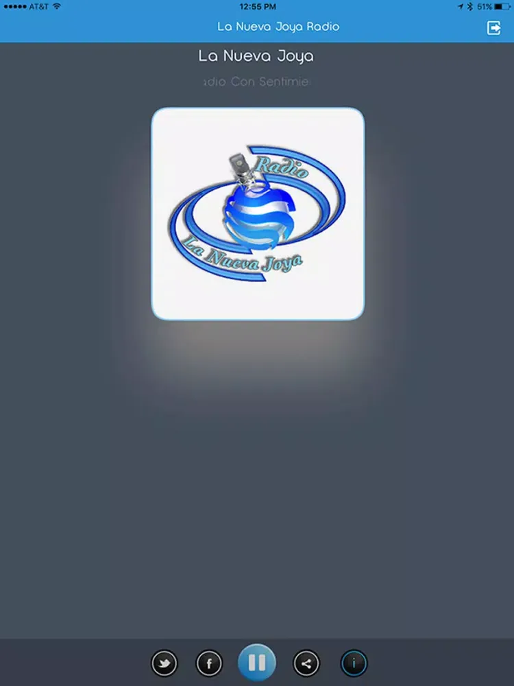 Zrzuty ekranu La Nueva Joya Radio iPad 