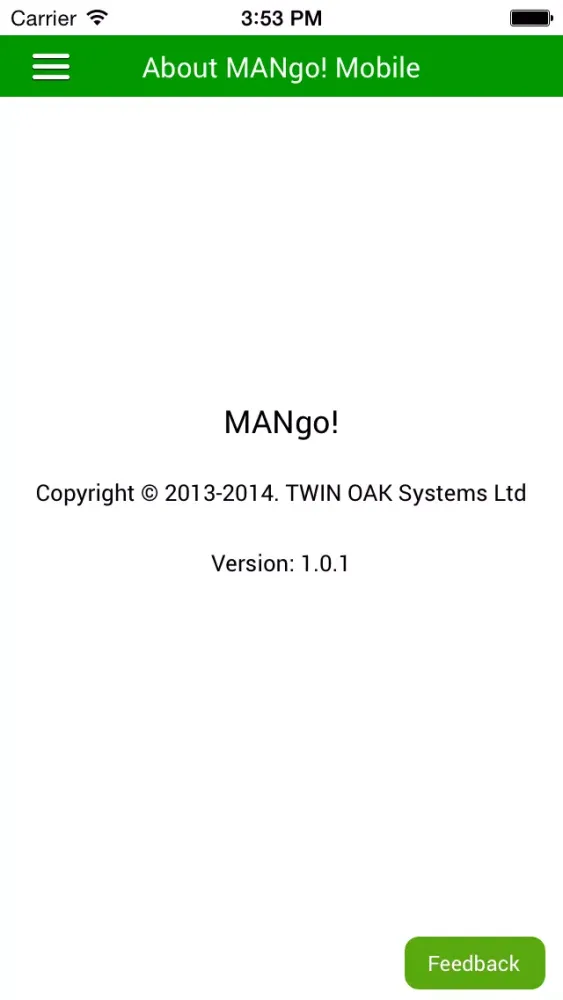 Tangkapan skrin MANgo!