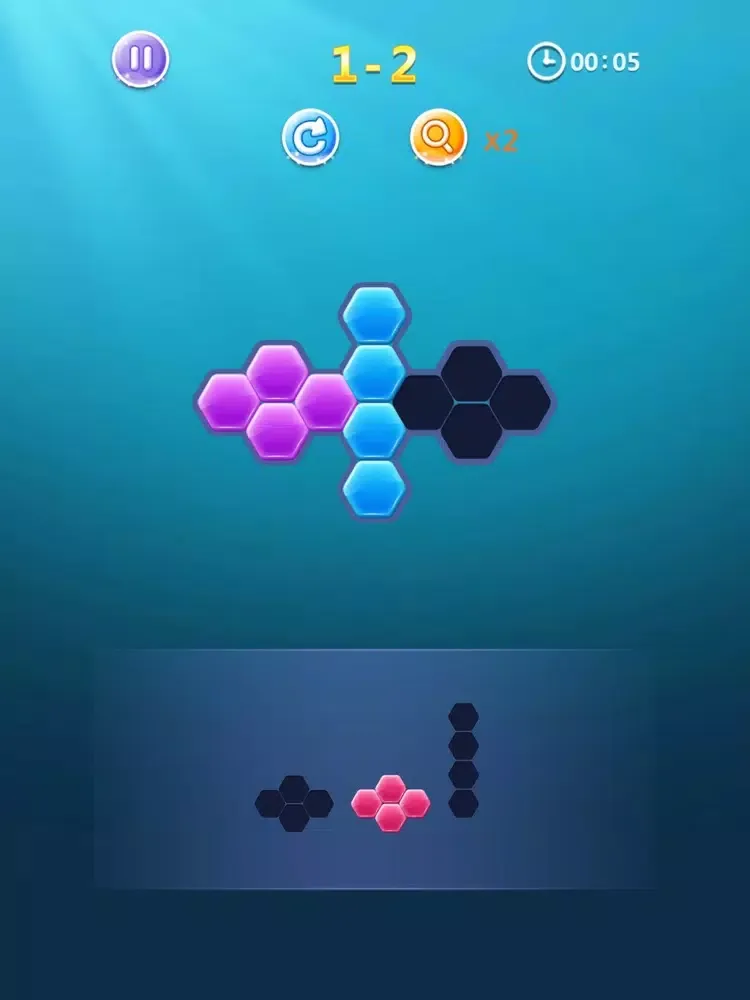 Capturas de tela do HexaPuz - Hexa Puzzle Games iPad 