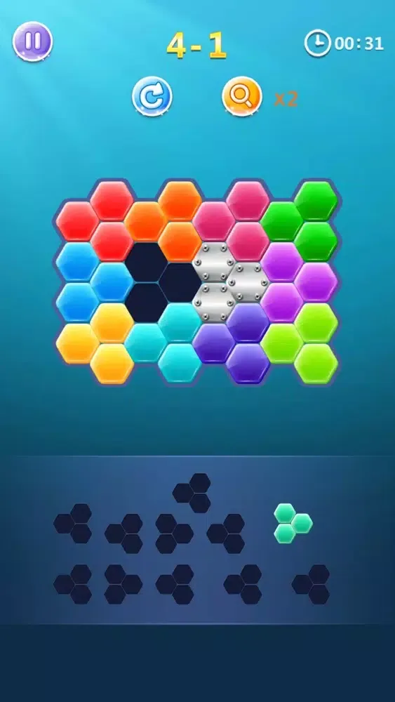Capturas de tela do HexaPuz - Hexa Puzzle Games