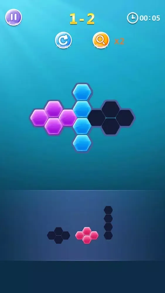 Capturas de tela do HexaPuz - Hexa Puzzle Games