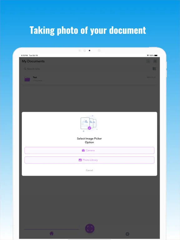 Скриншоты Converter Scanner Photo to PDF iPad 