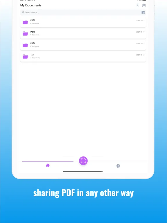 Скриншоты Converter Scanner Photo to PDF iPad 