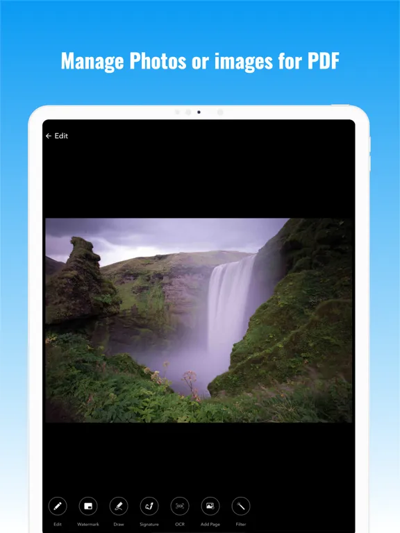 Скриншоты Converter Scanner Photo to PDF iPad 