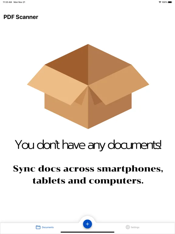 Tangkapan skrin PDF Converter Scanner iPad 
