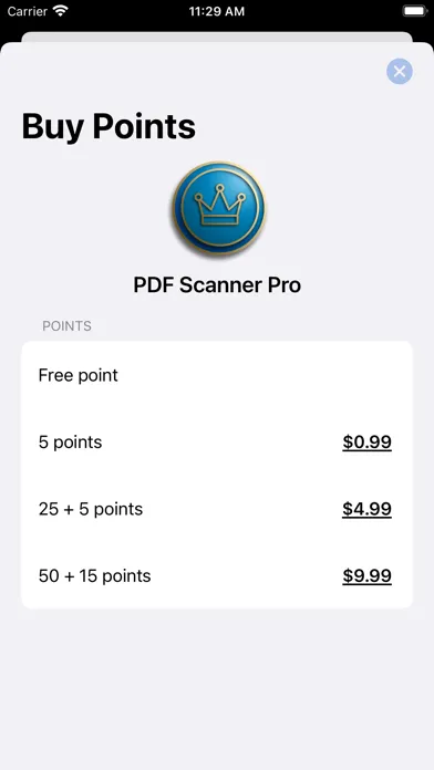 Tangkapan skrin PDF Converter Scanner