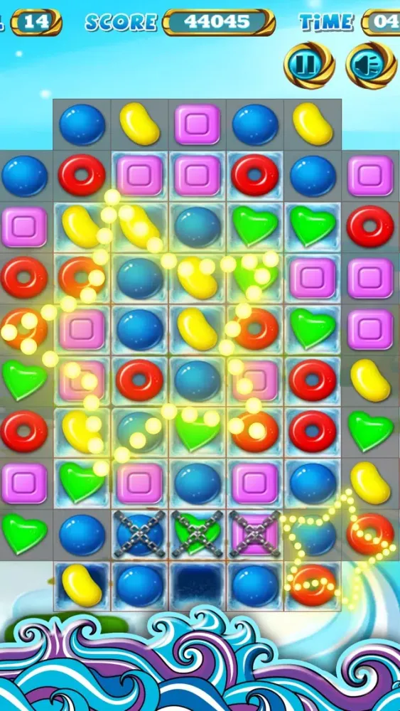 Ảnh chụp màn hình của Hard Candy Smash:fun game to play