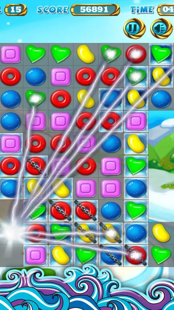 Ảnh chụp màn hình của Hard Candy Smash:fun game to play