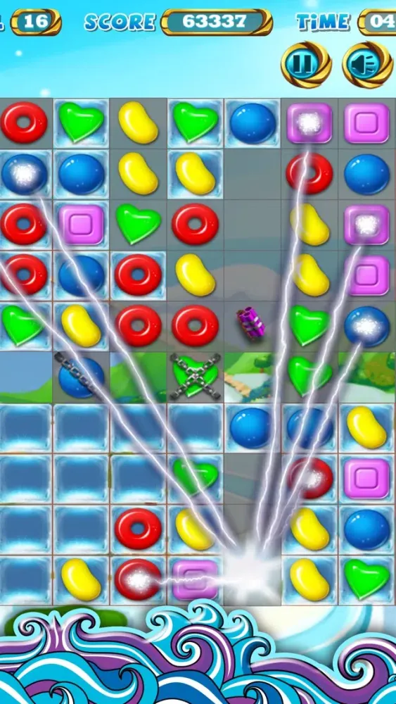 Ảnh chụp màn hình của Hard Candy Smash:fun game to play