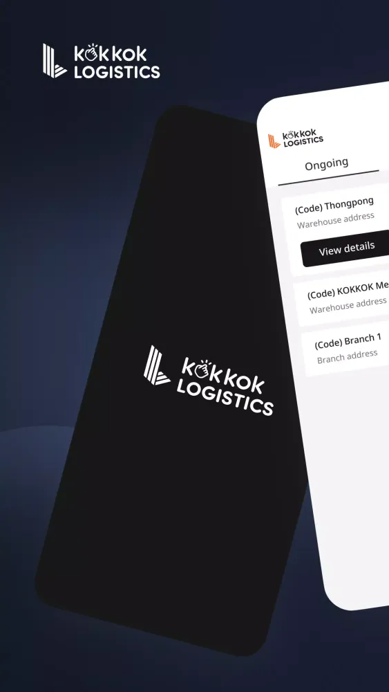 KOKKOK Logistics Screenshots