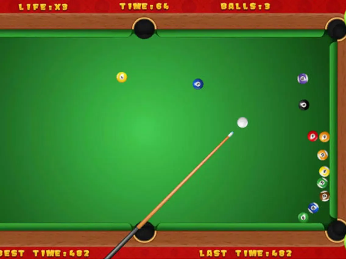 ภาพหน้าจอของ Ball Pool Storm iPad 