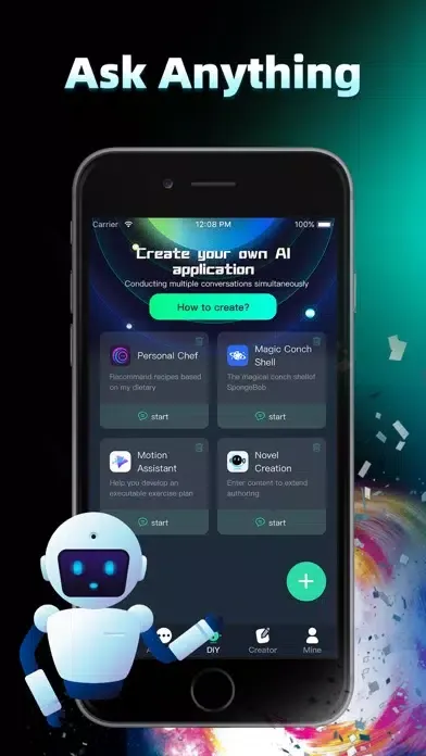 Captures d'écran de ChatBot:Open Chat AI Assistant