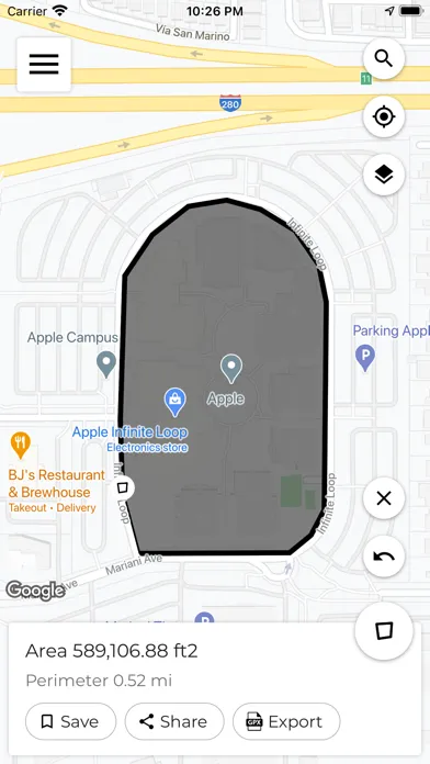 Area - fields area finder Screenshots