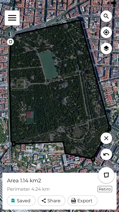 Area - fields area finder Screenshots