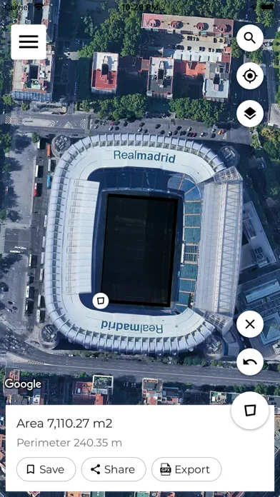 Area - fields area finder Screenshots