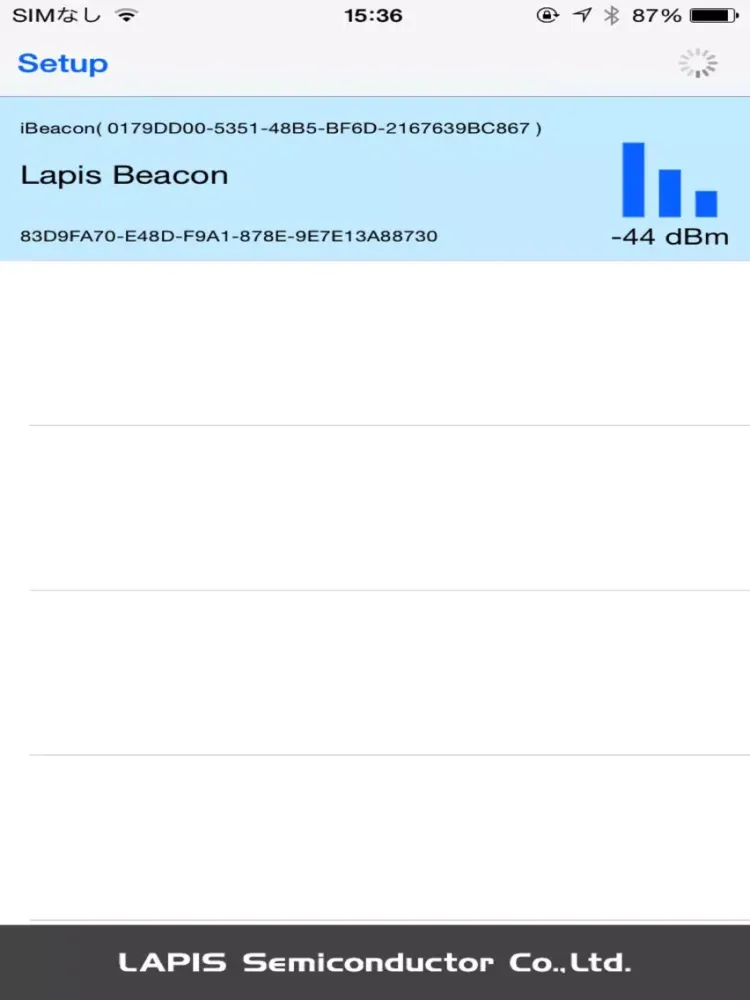Beacon_Tool iPad  Screenshots