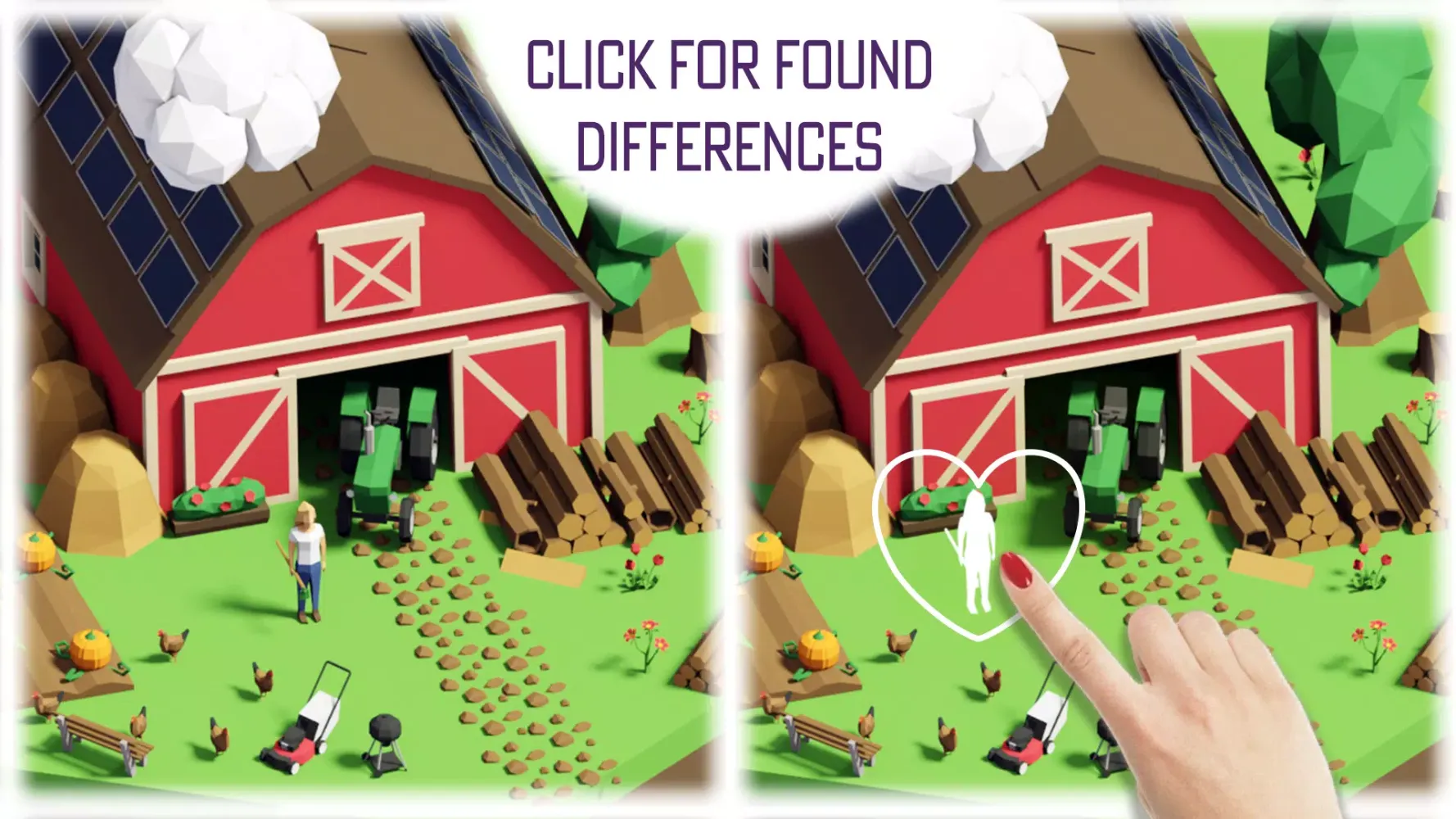 Spot The Hidden Differences 3D Screenshots
