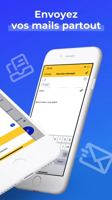 Screenshot di Laposte.net – Votre boîte mail