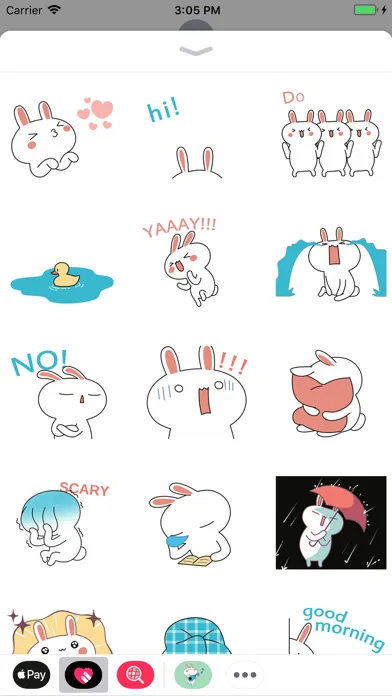 Bunny Happy Dance Animated应用截图