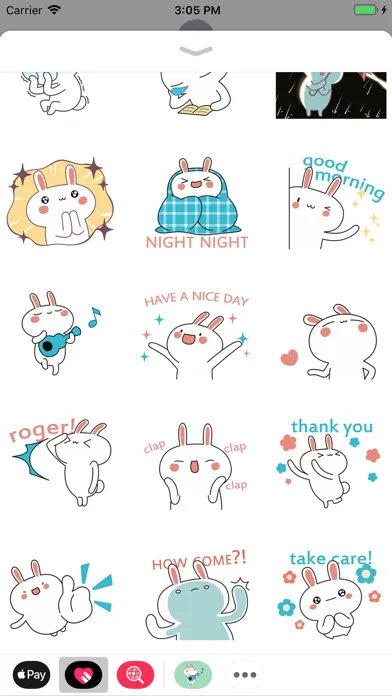 Bunny Happy Dance Animated应用截图