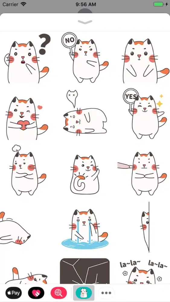 صور Calico Cat Animated Stickers