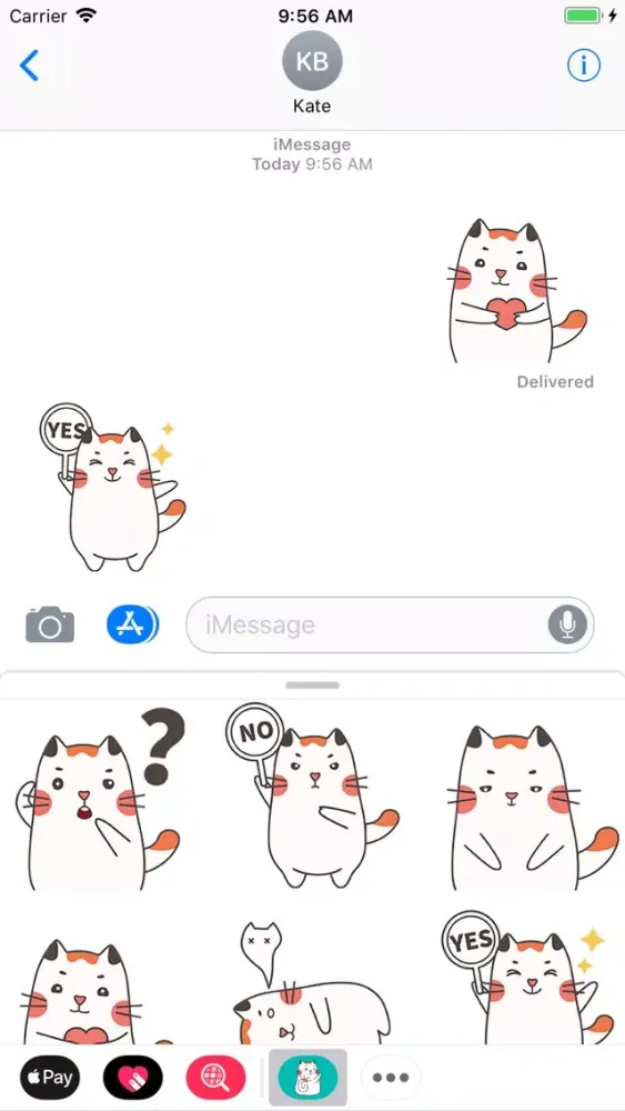 صور Calico Cat Animated Stickers