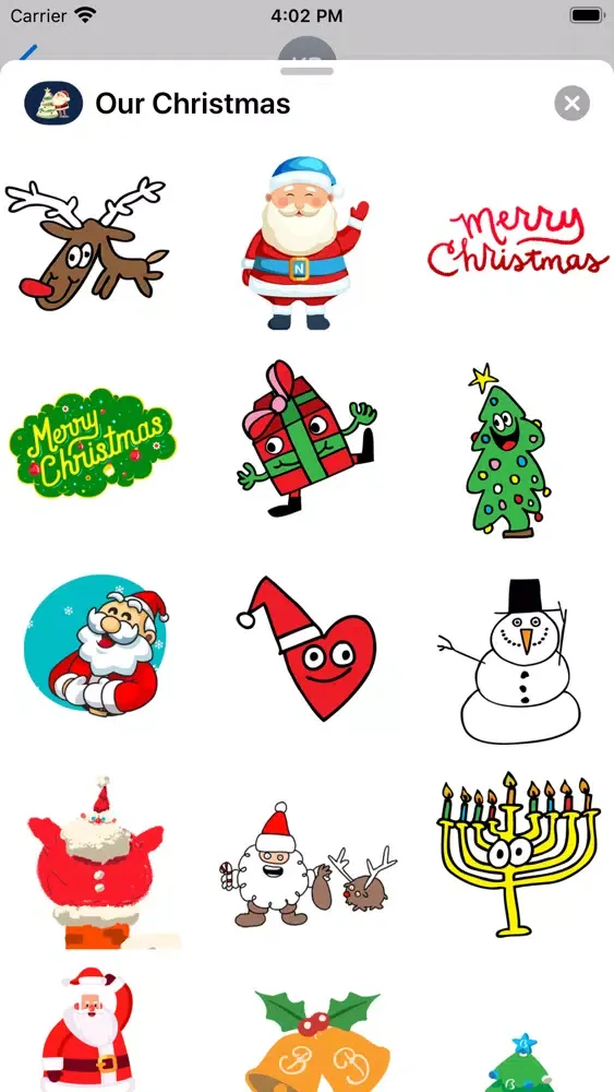 Screenshot di Our Christmas Stickers
