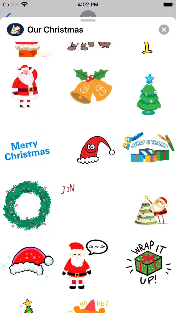 Screenshot di Our Christmas Stickers