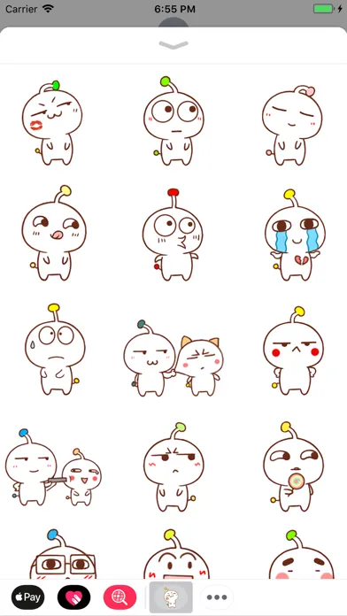 Alien Boy Animated Stickers スクリーンショット